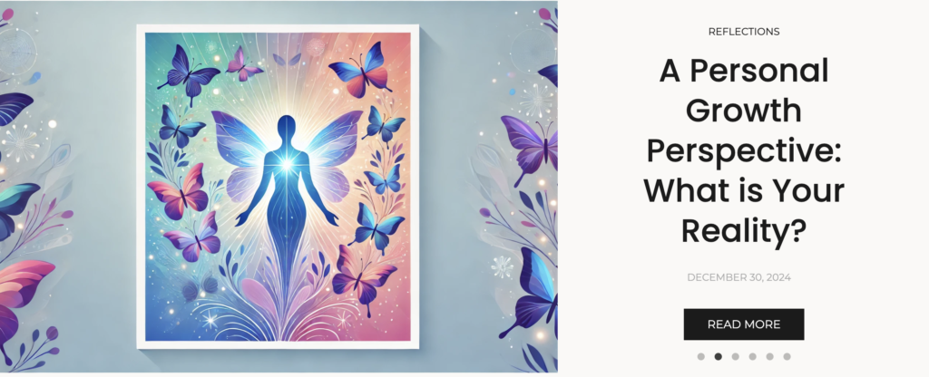 An artistic representation of personal growth featuring butterflies emerging from a silhouette, symbolizing transformation and self-discovery.